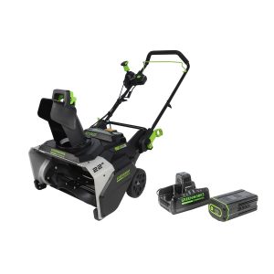 Greenworks 82V 22" Snow Thrower with 5Ah Battery and Dual Port Charger | 82SN22-5DP