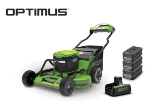 Greenworks Optimus 82V 30" All-Terrain Mower with (3) CORE530 Batteries and DP Charger | ATM30-C5DP