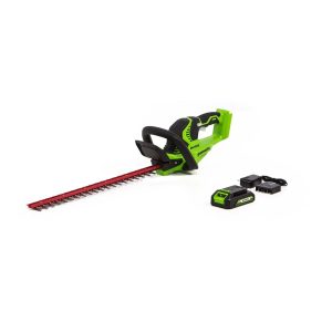 Greenworks 24-Volt 22" Hedge Trimmer with Battery and Charger | 24H20
