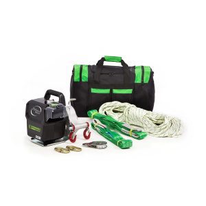 Greenworks 82V Battery Powered Portable Winch Kit Tool Only + Accessories | 82W1MK