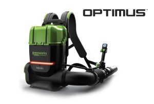 Greenworks Optimus 82V 755 CFM Dual-Port Backpack Blower | BB361