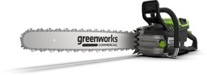 Greenworks OPTIMUS 82V 5.0kw 20" HOG Chainsaw Kit with CORE530 Battery & DP Charger | OCS800-C5DP-20