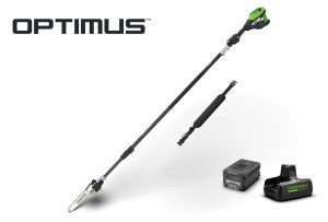 Greenworks OPTIMUS 82V 10" Polesaw with Carbon Fiber Shaft with CORE300 Battery and Charger | OPS300T-C3DP