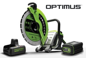 Greenworks Optimus 82V 14” Power Cutter With (1) 6 Ah Battery and Dual Port Charger | PC141-6DP
